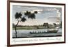 Representation of a Tent Boat, or Plantation Barge, 1813-null-Framed Giclee Print