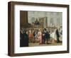 Representation of Comedians During the Carnival in St Mark's Square in Venice-null-Framed Giclee Print