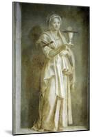 Representation of Faith, Detail from Stories of Virgin-Andrea del Sarto-Mounted Premium Giclee Print