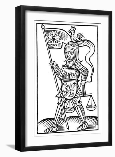 Representation of Hermensul, 1656-null-Framed Giclee Print