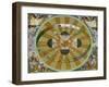 Representation of His System Showing Earth Circling the Sun-Andreas Cellarius-Framed Premium Photographic Print