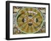 Representation of His System Showing Earth Circling the Sun-Andreas Cellarius-Framed Premium Photographic Print