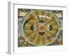 Representation of His System Showing Earth Circling the Sun-Andreas Cellarius-Framed Premium Photographic Print