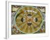 Representation of His System Showing Earth Circling the Sun-Andreas Cellarius-Framed Photographic Print