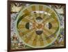 Representation of His System Showing Earth Circling the Sun-Andreas Cellarius-Framed Premium Photographic Print