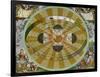 Representation of His System Showing Earth Circling the Sun-Andreas Cellarius-Framed Premium Photographic Print