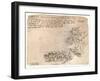 Representation of natural phenomena, c1472-c1519 (1883)-Leonardo Da Vinci-Framed Giclee Print