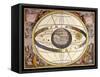 Representation of Ptolemy's System Showing Earth-Andreas Cellarius-Framed Stretched Canvas