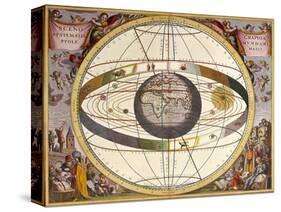 Representation of Ptolemy's System Showing Earth-Andreas Cellarius-Stretched Canvas