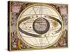 Representation of Ptolemy's System Showing Earth-Andreas Cellarius-Stretched Canvas