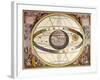 Representation of Ptolemy's System Showing Earth-Andreas Cellarius-Framed Photographic Print