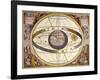 Representation of Ptolemy's System Showing Earth-Andreas Cellarius-Framed Photographic Print