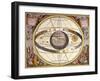 Representation of Ptolemy's System Showing Earth-Andreas Cellarius-Framed Premium Photographic Print