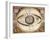 Representation of Ptolemy's System Showing Earth-Andreas Cellarius-Framed Premium Photographic Print