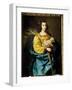 Representation of Saint Agnes Painting by Francisco De Zurbaran (1598-1664) (Ec.Esp.) 17Th Century-Francisco de Zurbaran-Framed Giclee Print