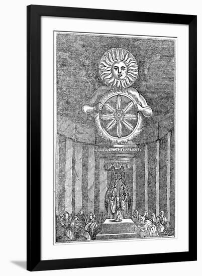 Representation of Sunne, 1834-null-Framed Premium Giclee Print