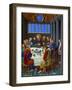 Representation of 'The Last Supper' on Enamelled Copper, 16th Century-Franz Kellerhoven-Framed Giclee Print