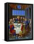 Representation of 'The Last Supper' on Enamelled Copper, 16th Century-Franz Kellerhoven-Framed Stretched Canvas