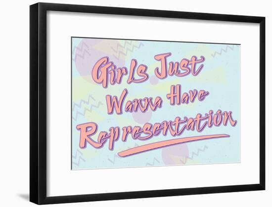 Representation-null-Framed Poster