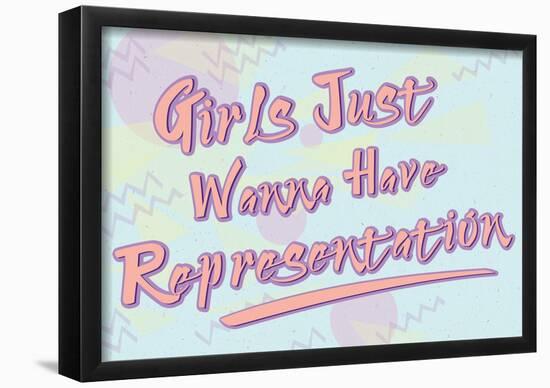 Representation-null-Framed Poster