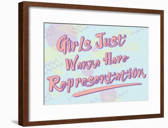 Representation-null-Framed Poster