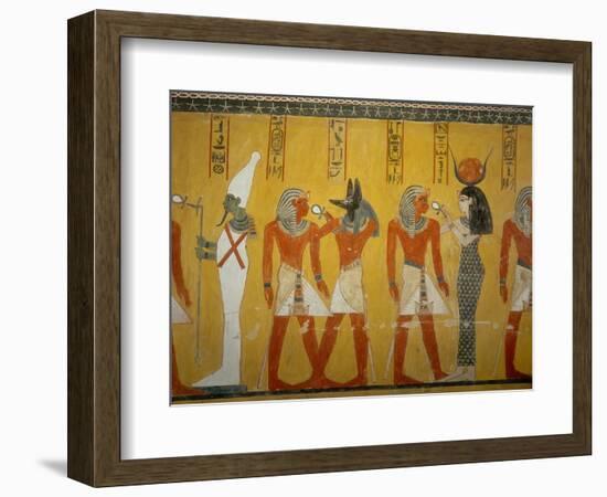 Representations of Deities in the Vestibule-null-Framed Giclee Print