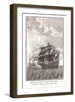 Representations of the Great Ship Harry Built in the Reign of King Henry VIII, 1793-Page-Framed Giclee Print