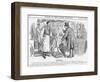 Reprisals, 1888-Charles Samuel Keene-Framed Giclee Print