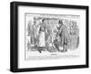 Reprisals, 1888-Charles Samuel Keene-Framed Giclee Print