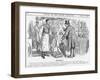 Reprisals, 1888-Charles Samuel Keene-Framed Giclee Print