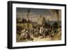 Reprise de Beyrouth occupée par les troupes du sultan Saladin, par Amaury de Lusignan (futur-Alexandre Hesse-Framed Giclee Print