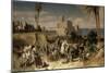 Reprise de Beyrouth occupée par les troupes du sultan Saladin, par Amaury de Lusignan (futur-Alexandre Hesse-Mounted Giclee Print