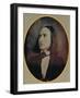 Reproduction of a Daguerrotype of Franz Liszt-Hungarian School-Framed Giclee Print