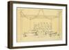 Reproduction of a Drawing from a Fresco Depicting a Board Game-Fausto and Felice Niccolini-Framed Giclee Print