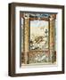 Reproduction of a Fresco Depicting a Wild Animal Attacking a Cow-Fausto and Felice Niccolini-Framed Giclee Print