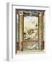 Reproduction of a Fresco Depicting a Wild Animal Attacking a Cow-Fausto and Felice Niccolini-Framed Giclee Print