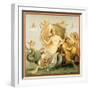 Reproduction of a Fresco Depicting Galatea, from the Houses and Monuments of Pompeii-Fausto and Felice Niccolini-Framed Giclee Print