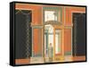 Reproduction of a Fresco from a Wall of the Pantheon-Fausto and Felice Niccolini-Framed Stretched Canvas