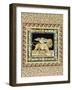 Reproduction of a Fresco Representing Winged Child on Lion-Fausto and Felice Niccolini-Framed Giclee Print