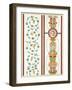 Reproduction of a Fresco with Ornamental Motifs, from the Houses and Monuments of Pompeii-Fausto and Felice Niccolini-Framed Giclee Print