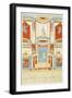 Reproduction of a Fresco with Stucco-Fausto and Felice Niccolini-Framed Giclee Print