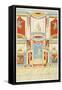 Reproduction of a Fresco with Stucco-Fausto and Felice Niccolini-Framed Stretched Canvas