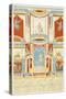 Reproduction of a Fresco with Stucco-Fausto and Felice Niccolini-Stretched Canvas