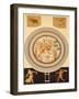 Reproduction of a Mosaic Depicting a Chained Lion and Animals-Fausto and Felice Niccolini-Framed Giclee Print