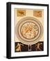 Reproduction of a Mosaic Depicting a Chained Lion and Animals-Fausto and Felice Niccolini-Framed Giclee Print