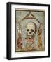 Reproduction of a Mosaic with Masonic Symbols, from the Houses and Monuments of Pompeii-Fausto and Felice Niccolini-Framed Giclee Print
