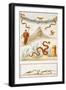Reproduction of a Painting Depicting Bacchus and the Snake-Fausto and Felice Niccolini-Framed Giclee Print