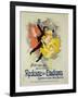 Reproduction of a Poster Advertising a "Student Gala Evening"-Jules Chéret-Framed Giclee Print