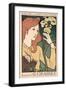 Reproduction of a Poster Advertising an Exhibition of Work by Eugene Grasset-Eugene Grasset-Framed Giclee Print