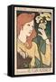 Reproduction of a Poster Advertising an Exhibition of Work by Eugene Grasset-Eugene Grasset-Framed Stretched Canvas